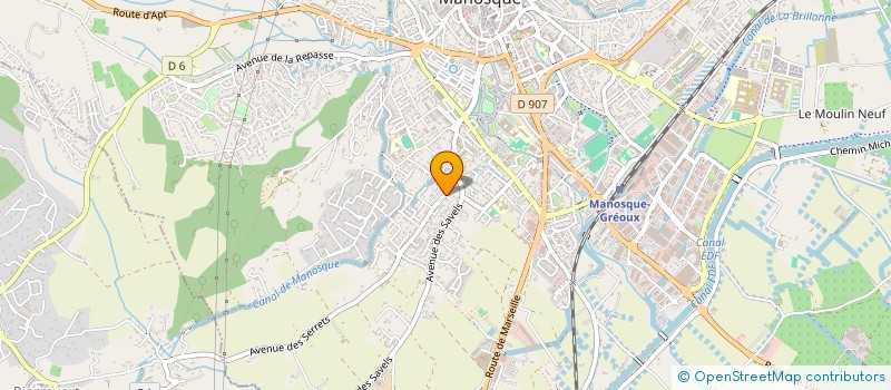 localisation de l'entreprise VBMHL à MANOSQUE