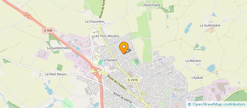 localisation de l'entreprise VBNEED IMMO  AIZENAY