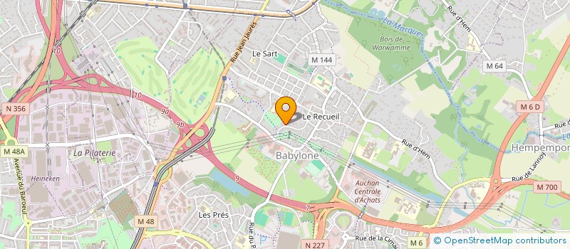 localisation de l'entreprise VBO HOLDING à VILLENEUVE-D'ASCQ