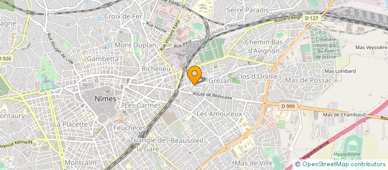localisation de l'entreprise VBP à NIMES