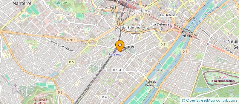 localisation de l'entreprise VBR CONSEIL  PUTEAUX