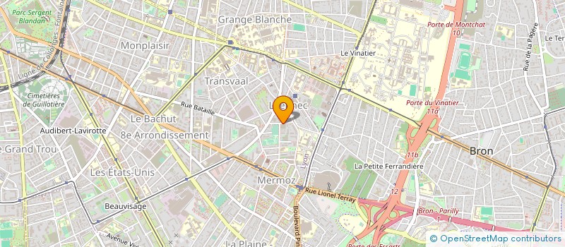 localisation de l'entreprise VBS à LYON