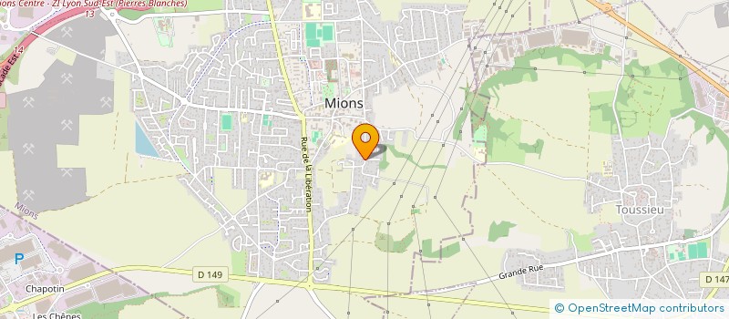 localisation de l'entreprise VBS@  MIONS