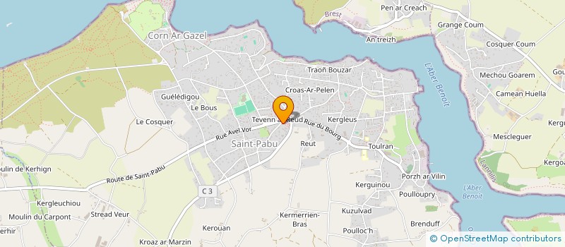 localisation de l'entreprise VBS  SAINT-PABU