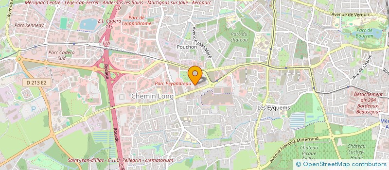 localisation de l'entreprise VBS DISTRIBUTION à MERIGNAC