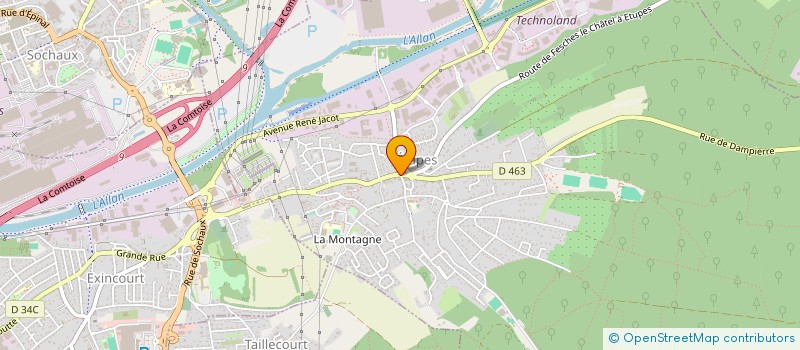 localisation de l'entreprise VBS MONTBELIARD BELFORT  MONTBELIARD