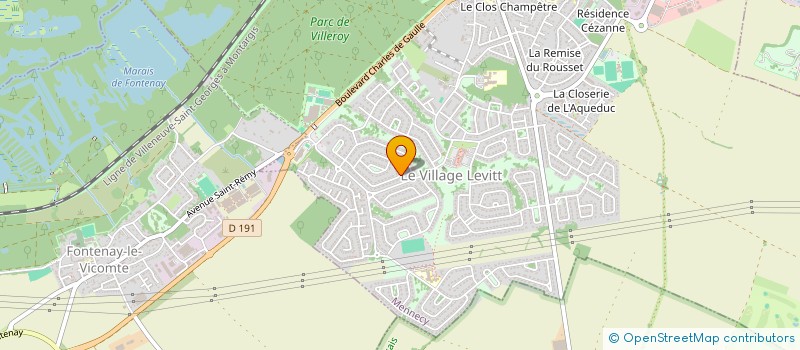 localisation de l'entreprise VBS SAS à MENNECY