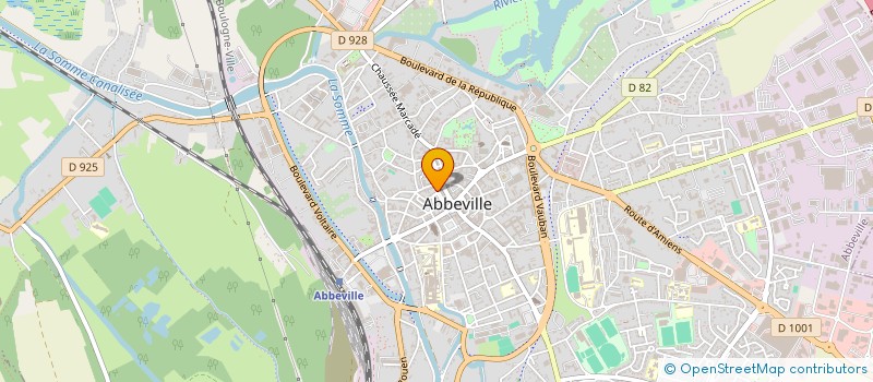 localisation de l'entreprise VBSCOPP à ABBEVILLE