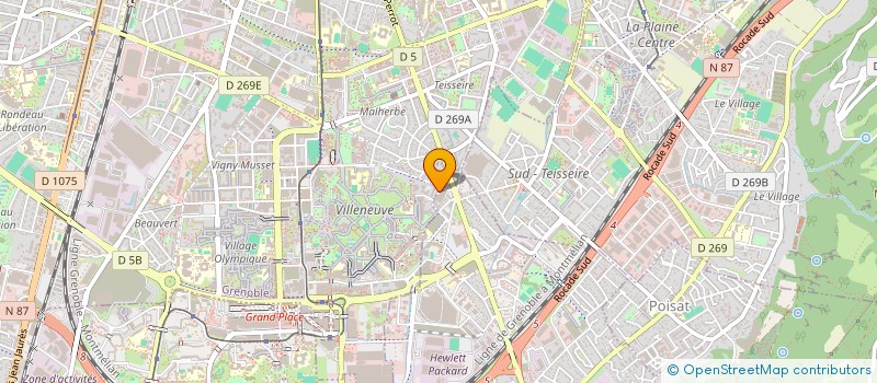 localisation de l'entreprise VBT DEMENAGEMENT  EYBENS