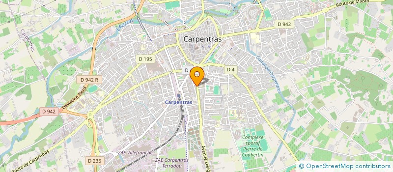 localisation de l'entreprise VBUG'S  CARPENTRAS