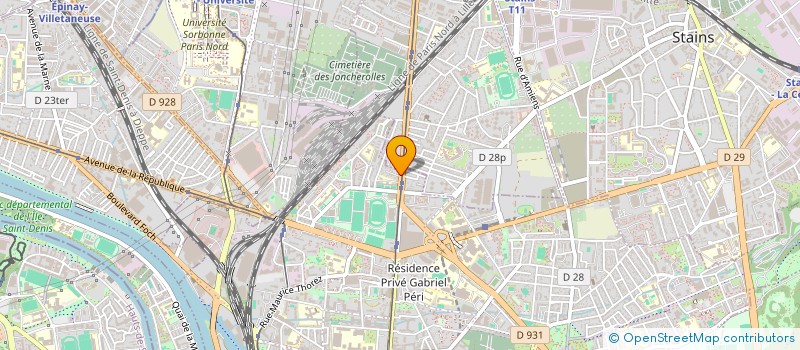localisation de l'entreprise VBURGER à SAINT-DENIS