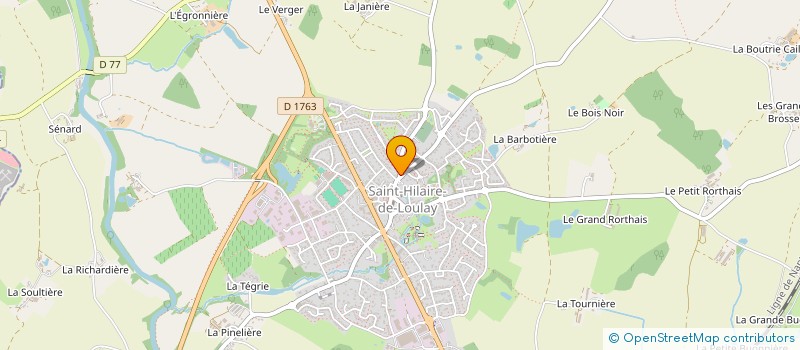localisation de l'entreprise VBV INTERNATIONAL à MONTAIGU-VENDEE