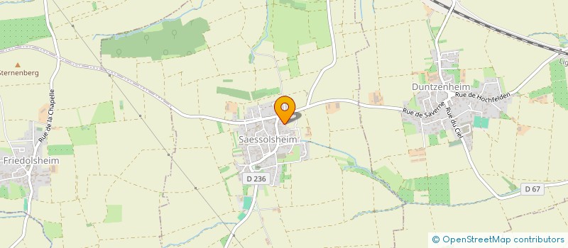 localisation de l'entreprise VC GROUPE  SAESSOLSHEIM