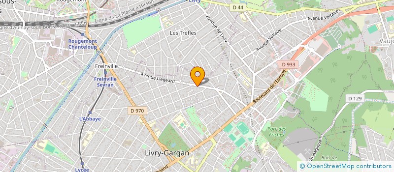 localisation de l'entreprise VC TECHNOLOGIE à LIVRY-GARGAN