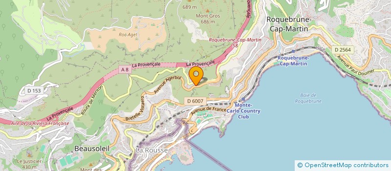 localisation de l'entreprise VC04 à ROQUEBRUNE-CAP-MARTIN