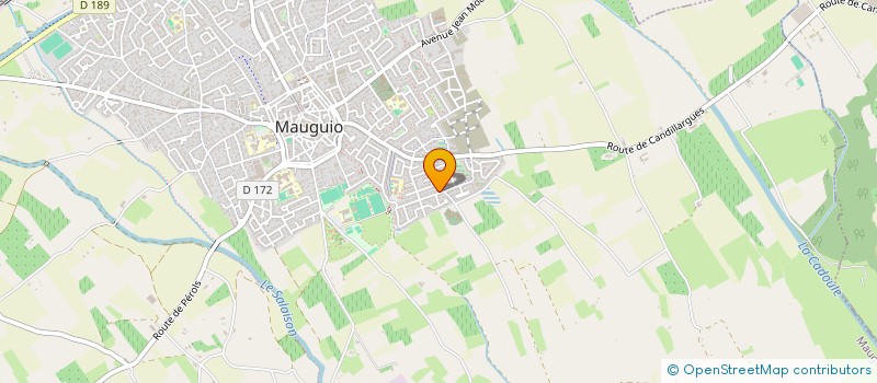 localisation de l'entreprise VCA IMMO  MAUGUIO