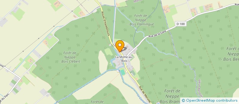 localisation de l'entreprise VCA INVEST  MORBECQUE