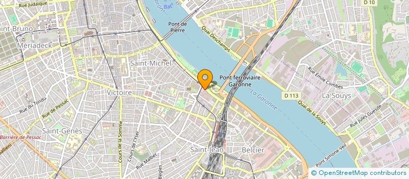 localisation de l'entreprise VCARRE à BORDEAUX