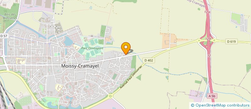 localisation de l'entreprise VCF-GARCIA à MOISSY-CRAMAYEL