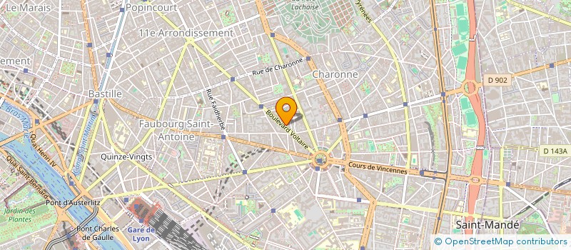 localisation de l'entreprise VCG HOLDING  PARIS