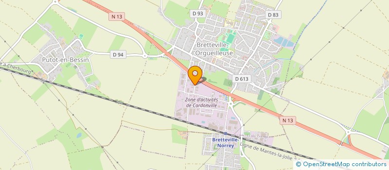 localisation de l'entreprise VCG TRINACRIA  THUE ET MUE