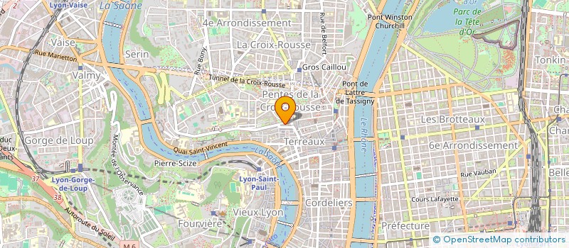 localisation de l'entreprise VCH CONSTRUCTIONS à LYON