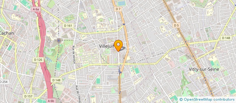 localisation de l'entreprise VCI IMMOBILIER à VILLEJUIF