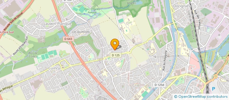 localisation de l'entreprise VCKR  DOUAI