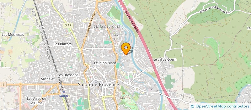 localisation de l'entreprise VCL  SALON-DE-PROVENCE