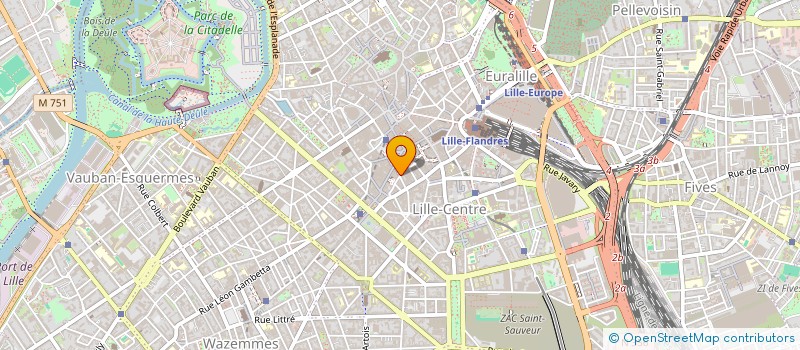 localisation de l'entreprise VCL TECH à LILLE