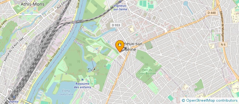 localisation de l'entreprise VCM-IMMO à VIGNEUX-SUR-SEINE