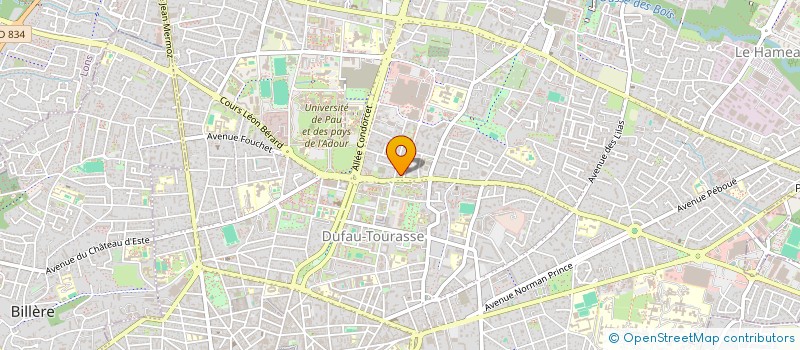 localisation de l'entreprise VCME à PAU