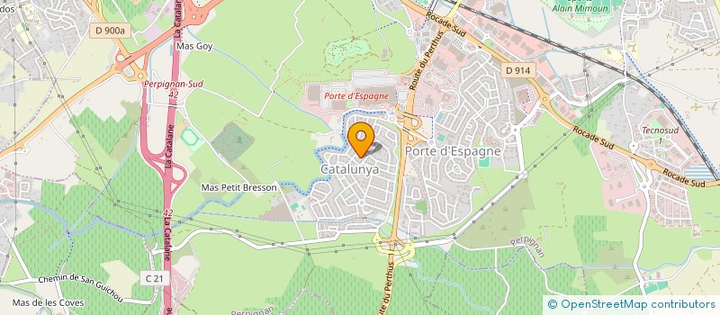 localisation de l'entreprise VCNC à PERPIGNAN