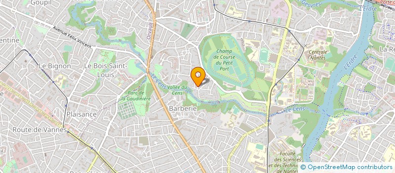 localisation de l'entreprise VCO TRANSPORT  NANTES