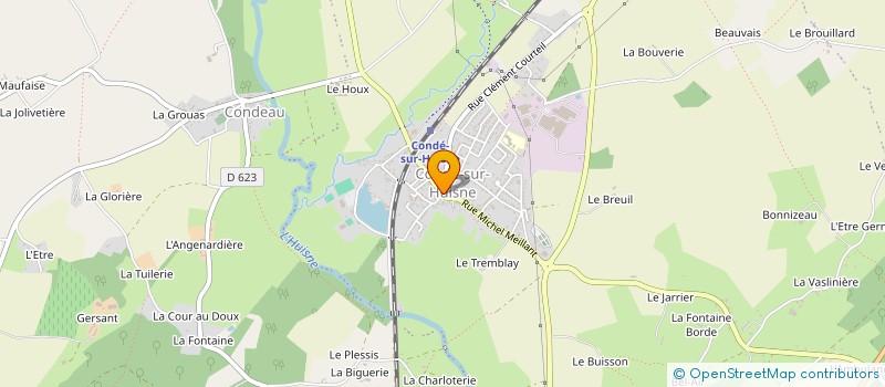 localisation de l'entreprise VCP à SABLONS SUR HUISNE
