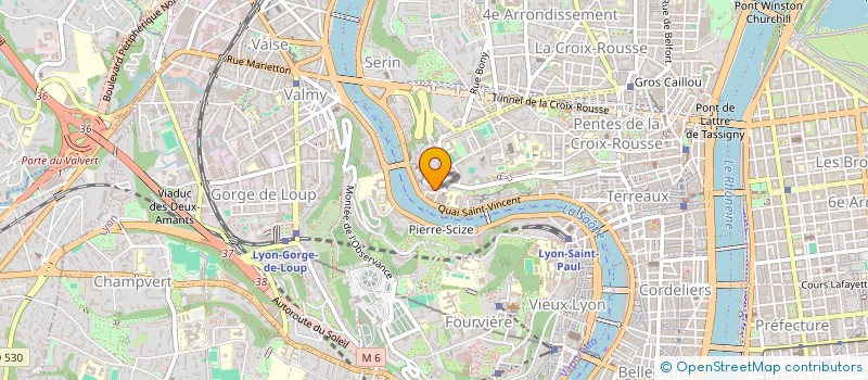 localisation de l'entreprise VCP CIE à LYON