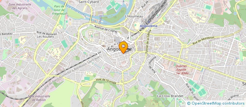 localisation de l'entreprise VCPA à ANGOULEME