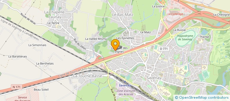 localisation de l'entreprise VCVPONE à SAVENAY