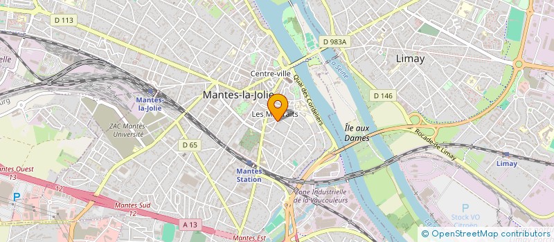 localisation de l'entreprise VCZ  MANTES-LA-JOLIE