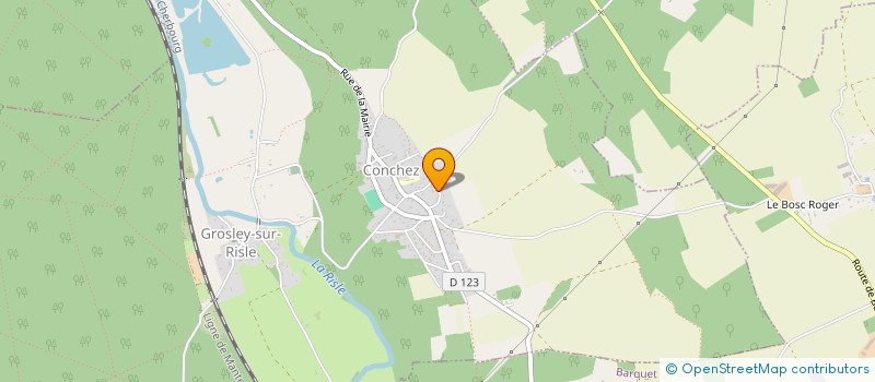 localisation de l'entreprise VD  GROSLEY-SUR-RISLE