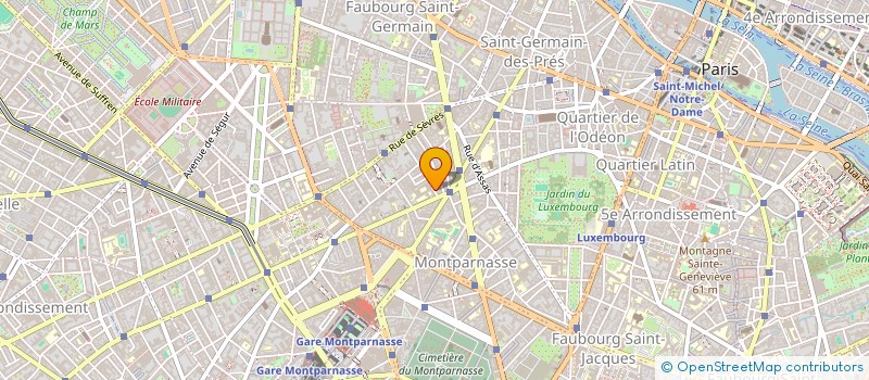 localisation de l'entreprise VD à PARIS