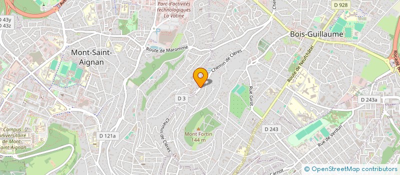 localisation de l'entreprise VD à BOIS-GUILLAUME