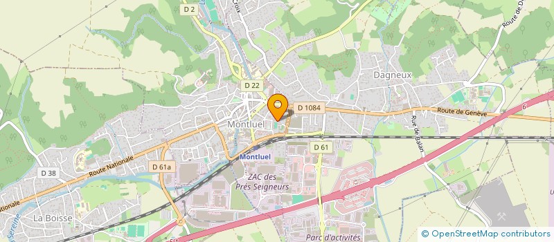 localisation de l'entreprise VD AUTOMOBILES à DAGNEUX