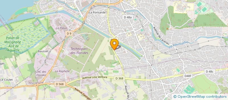 localisation de l'entreprise VD CONCEPT à MARIGNANE