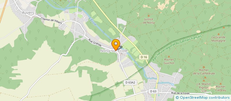 localisation de l'entreprise VD DRONES & SERVICES  NOISY-SUR-ECOLE