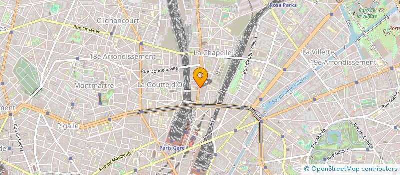 localisation de l'entreprise VD FRANCE  PARIS