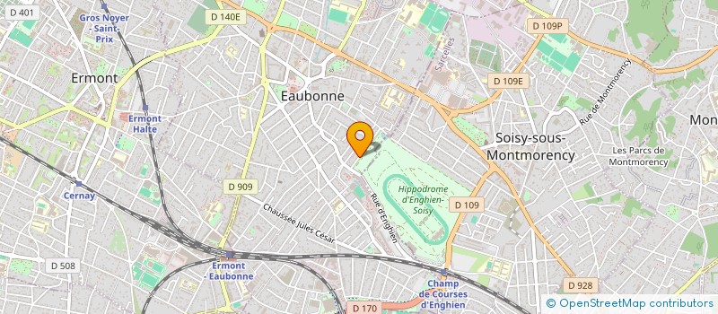 localisation de l'entreprise VD GESTION à EAUBONNE