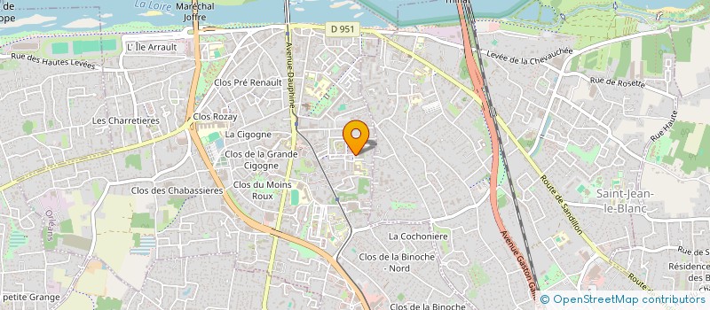 localisation de l'entreprise VD GROUPE à ORLEANS