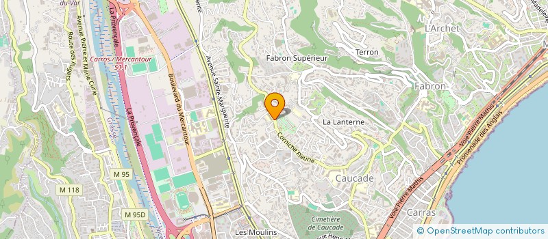 localisation de l'entreprise VD HOLDING  NICE