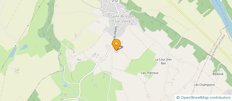 localisation de l'entreprise VD IMPELLER à SAINT-BRISSON-SUR-LOIRE